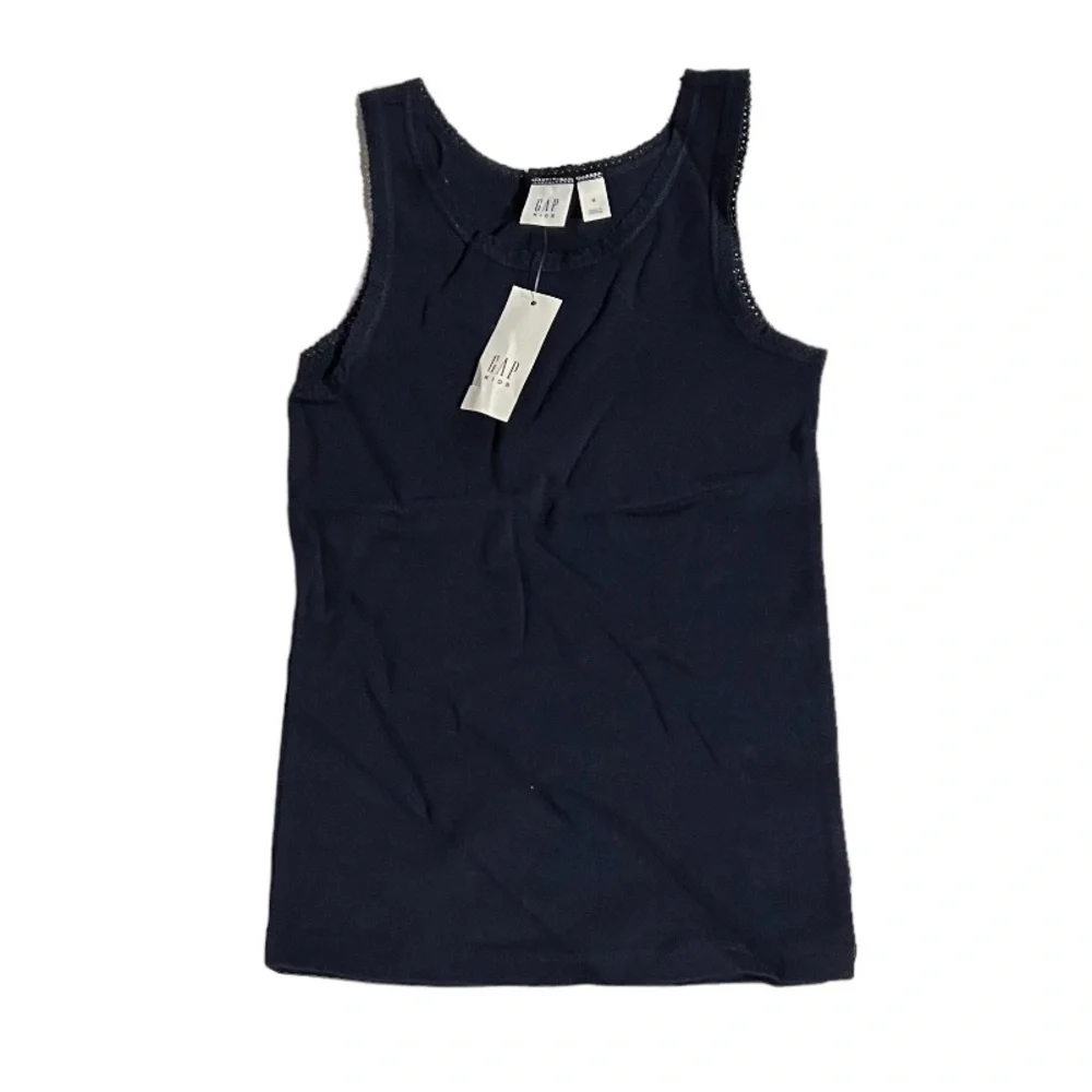 GAP Kids Girls Tank Top Navy Blue Size Medium NWT